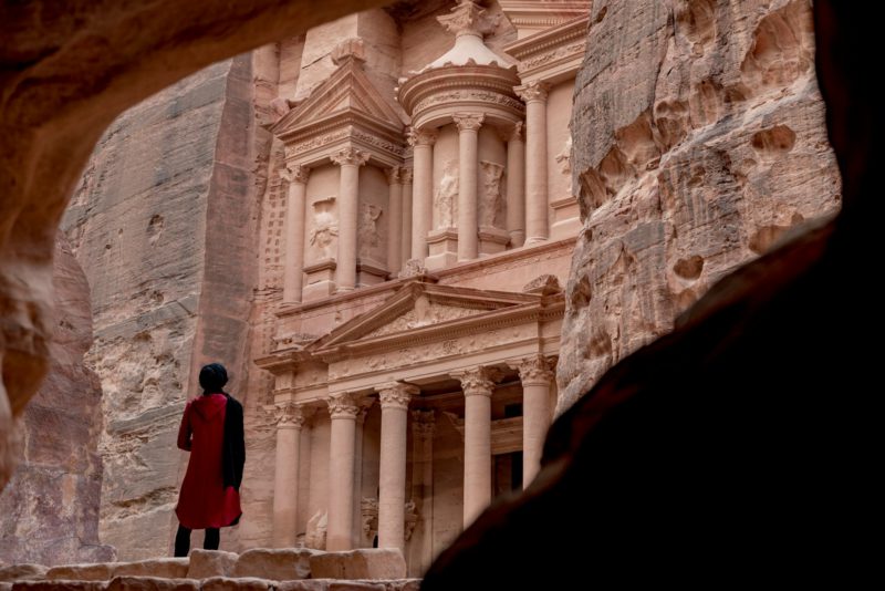 The Treasury in Petra, Jordan