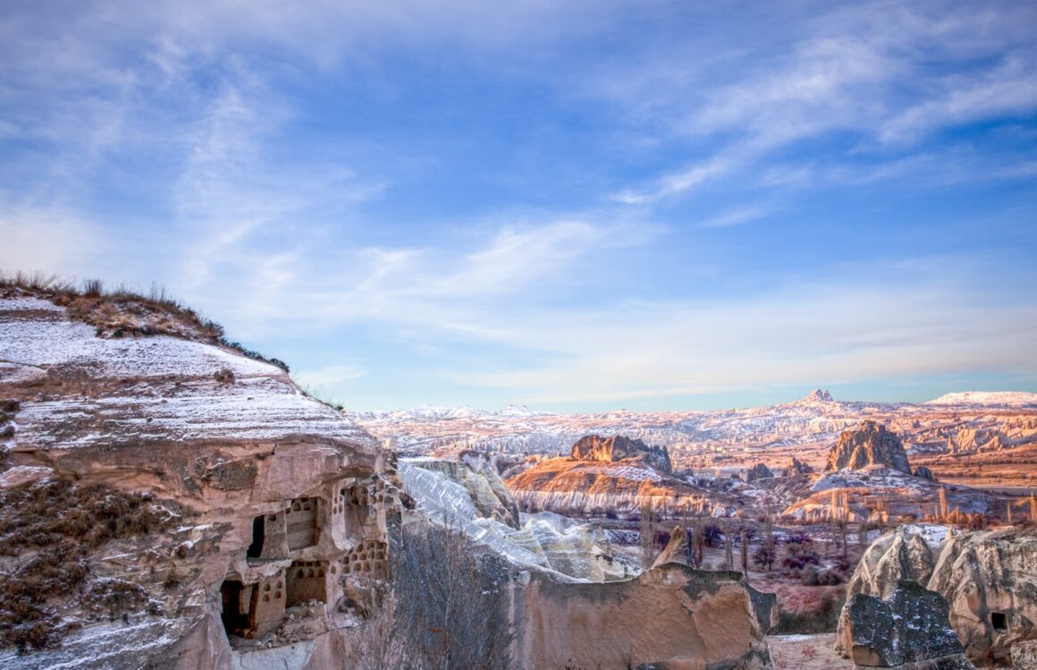 Winter morning in Cappadocia