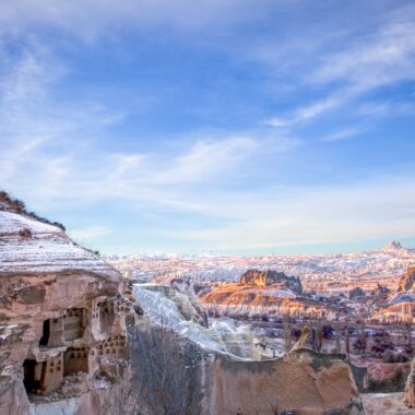 Winter morning in Cappadocia